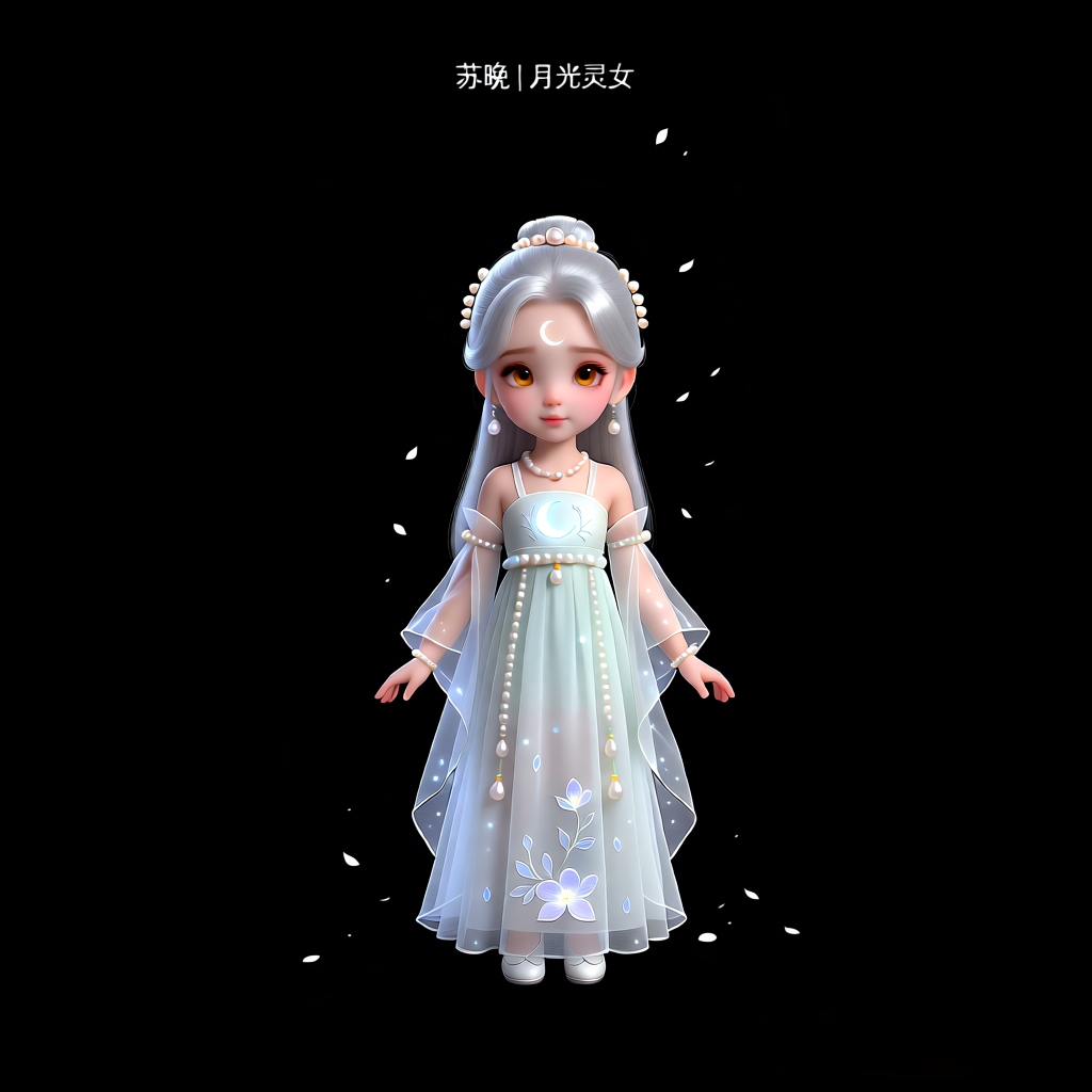 苏晚月光灵女主视觉